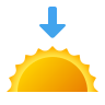 Sunset marker